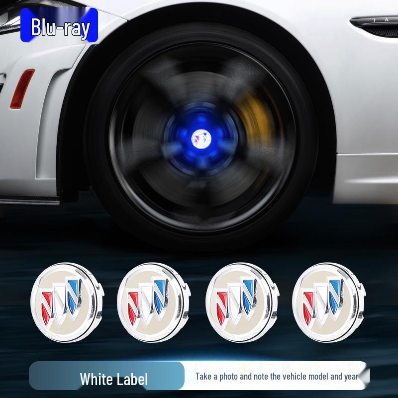 Compatible Magnetic Levitation Hub Lights for Buick: Excelle, Verano, LaCrosse, Enclave, Envision, GL8 - Luminous Tire Lights.