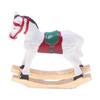 Antique Christmas Dollhouses Accessory Miniature Horse Ornament Lightweight And Portable