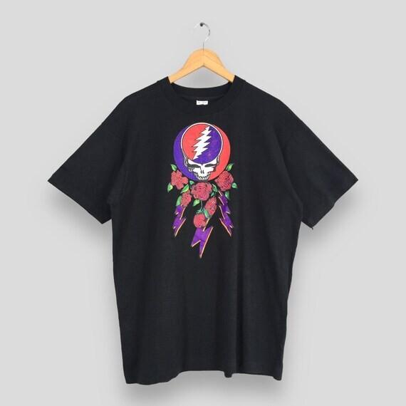 Grateful Dead Black T-shirt Sz S-4X The Grateful Dead And Sting 1993 Concert XXXXL