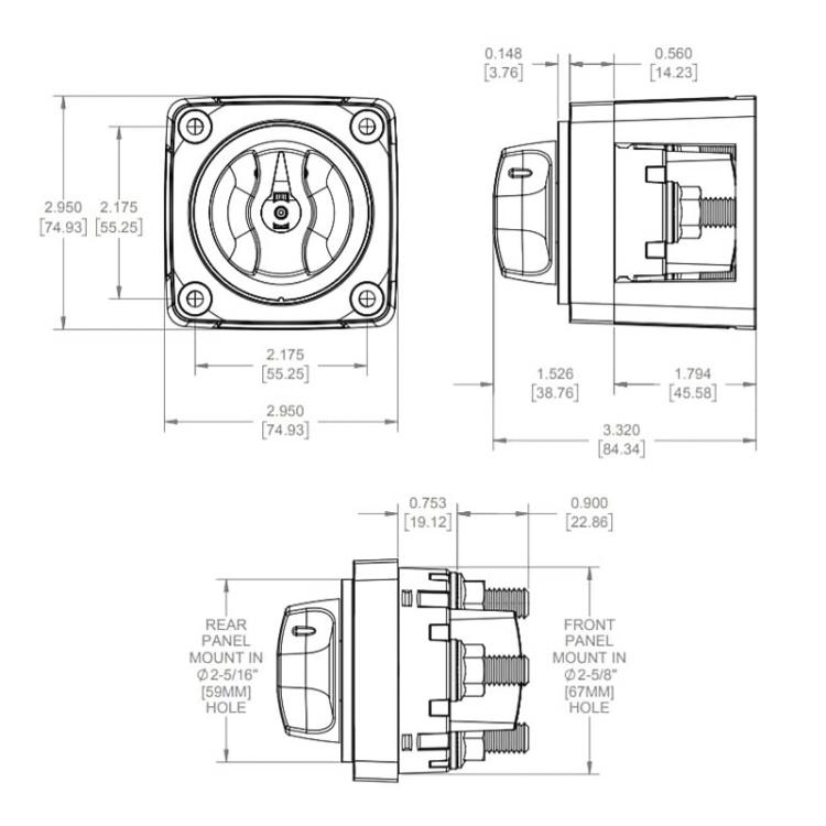 CP-0085-03 300 Amp Battery Power Off Switche