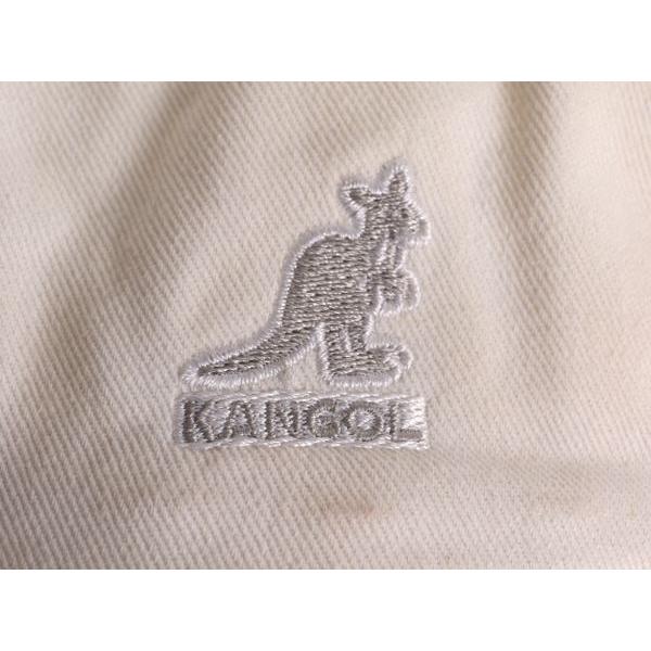 Used [Great Coupons Now Available!] KANGOL Cotton Drill Baseball Cap Men's Women's L XL / Hat KANGOL One Point White Simple Trucker White