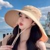 Summer Fishing Hat Wide Brim Safari Cap 2025 Sun Bucket Hat  For Women Girls
