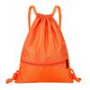 Nylon wasserdichter Reißverschluss Kordelzug Rucksack Outdoor Sport Fitness Aufbewahrungstasche