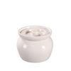 Ceramic Double Boiler Stew Pot 500ml - High-Temp Resistant for Home Cooking