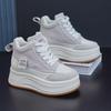 Super Fire High-end Thick-soled Heightening Board Shoes, New Spring and Autumn Leisure Sports Bread Shoes