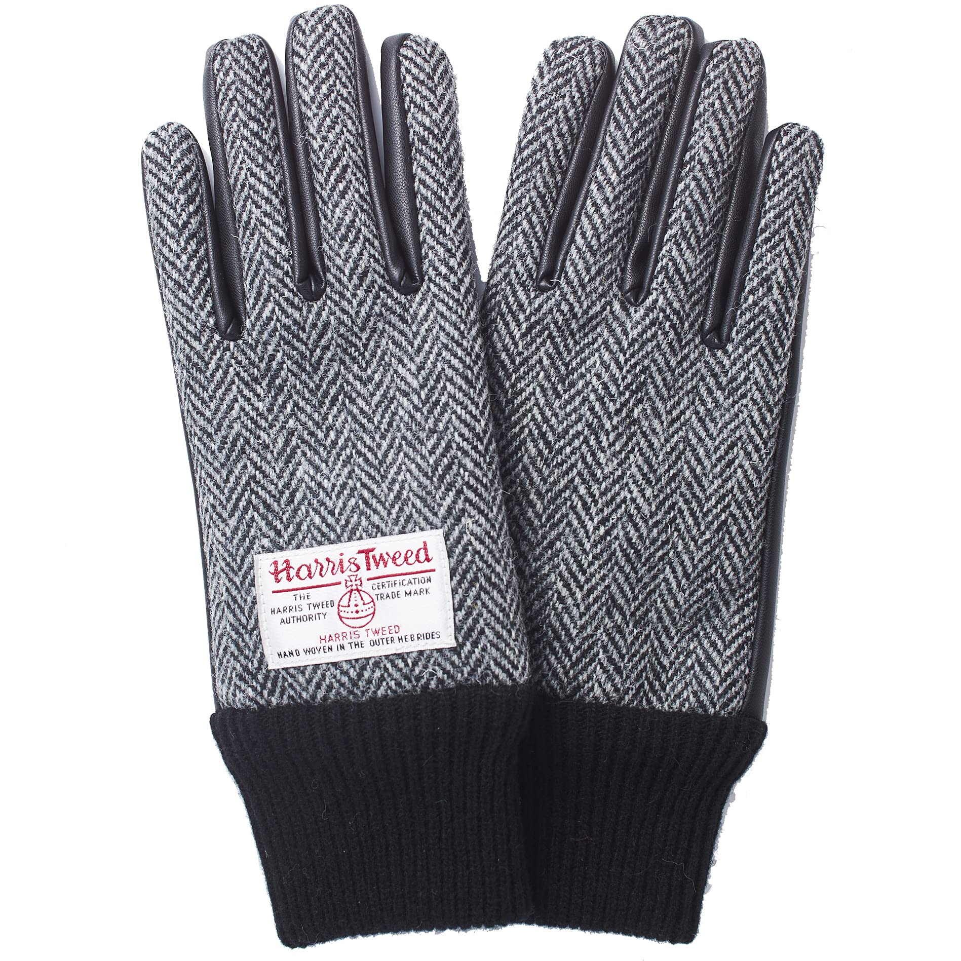 

Перчатки HARRIS TWEED для смартфонов, защита от холода [7th HEAVEN] [Harris Tweed] мужские AY-21AA0608 (елочка)