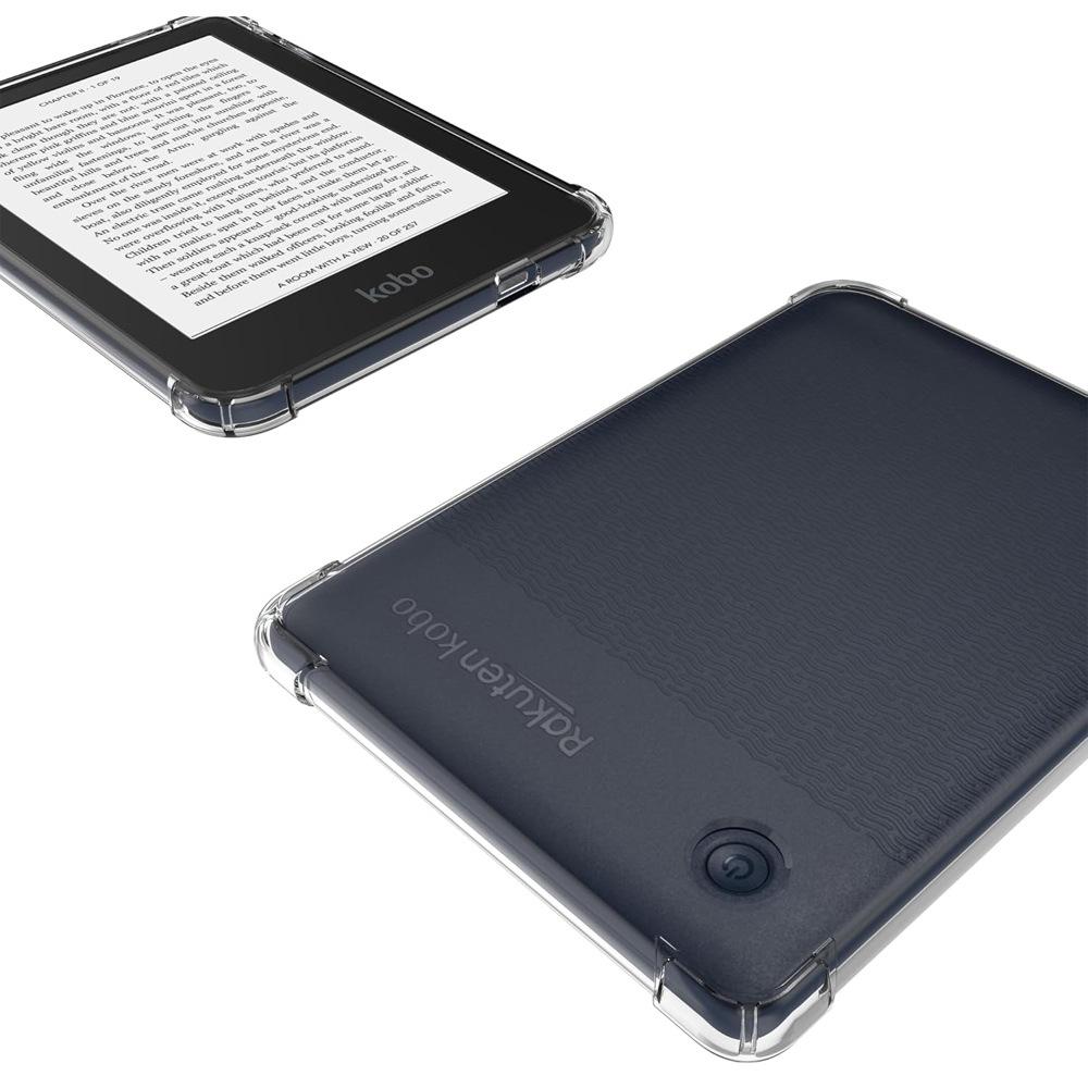 Clear TPU Protective Case with Airbag Corners for Kobo Clara BW 2024 E-Reader