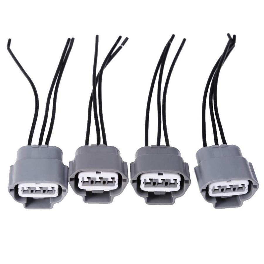 10Pcs Ignition Coil Pack Wiring Harness Connector Plug Harness For Nissan Altima Sentra New