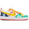 Nike Court Borough Cute Graffiti , Multicolor Candy Red Eye Low Top Skateboard Shoes Grade School Yellow Purple (Unisex) Skate Shoes