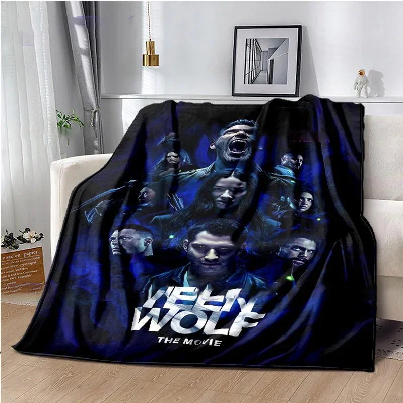 Teen Wolf Film Decke Warm Plüsch Gemütlich Zuhause Überwurfdecke für Bett Sofa Couch Leichte Reise Decke Sofa Steppdecke Geschenke