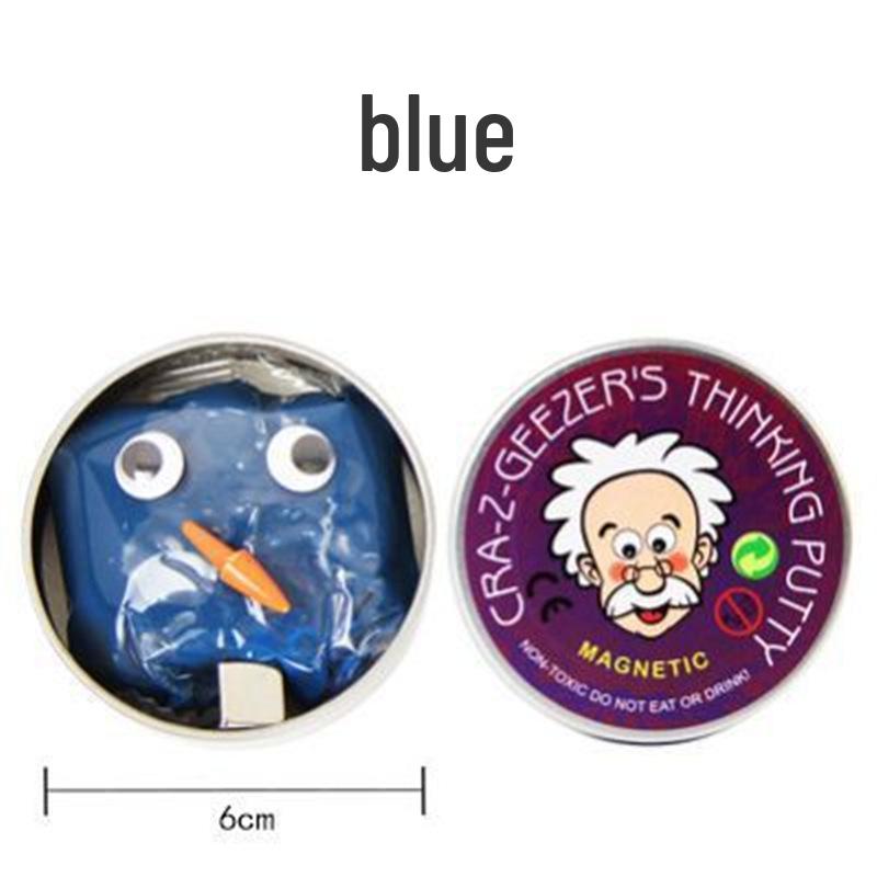 

Волшебная магнитная неньютоновская жидкость: Прыгающий пластилин для снятия стресса у детей One Size