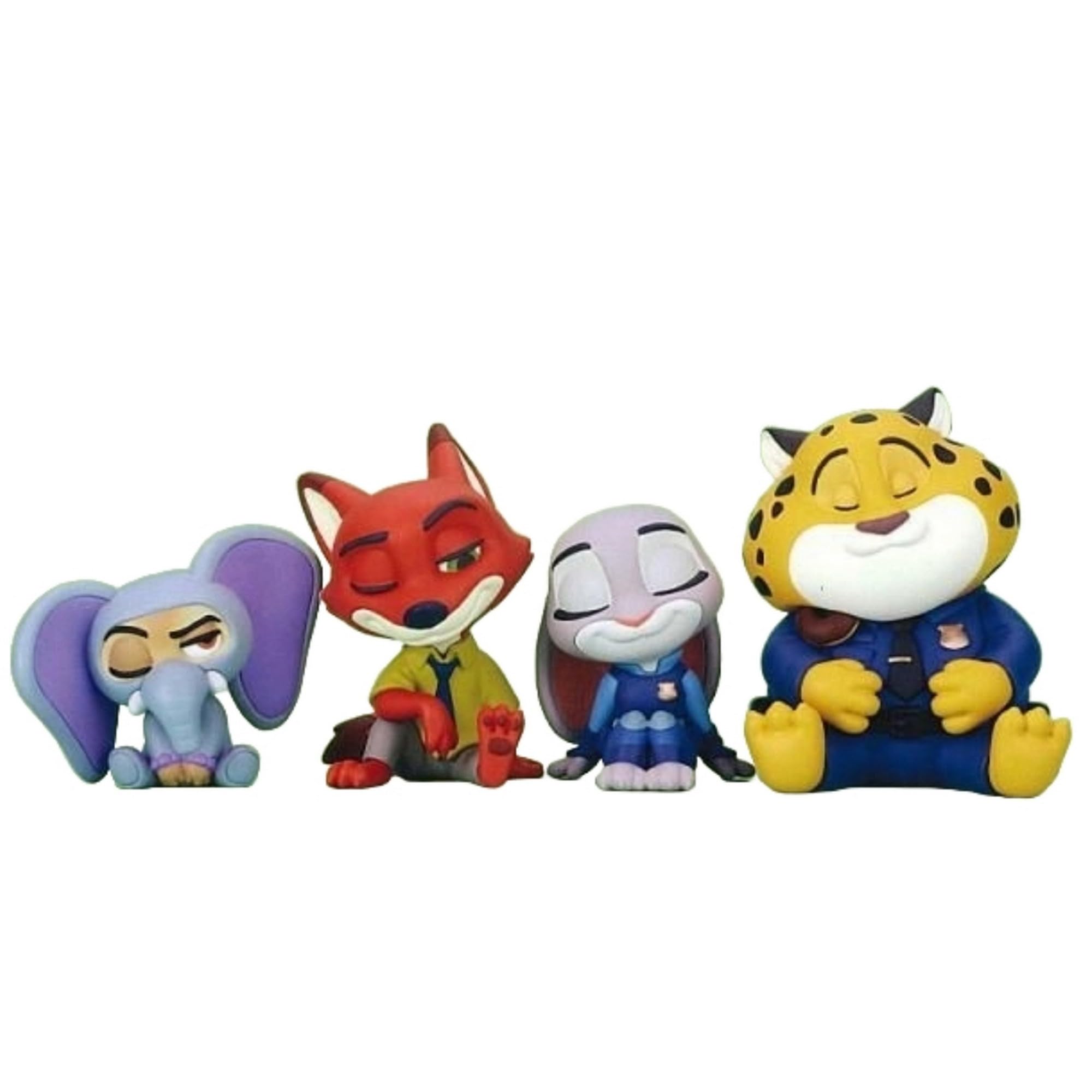 

Takara Tomy Arts Плечевая фигурка Зун. Зверополис (Перепродажа) x Полный набор из 4 капсульных игрушек гашапон