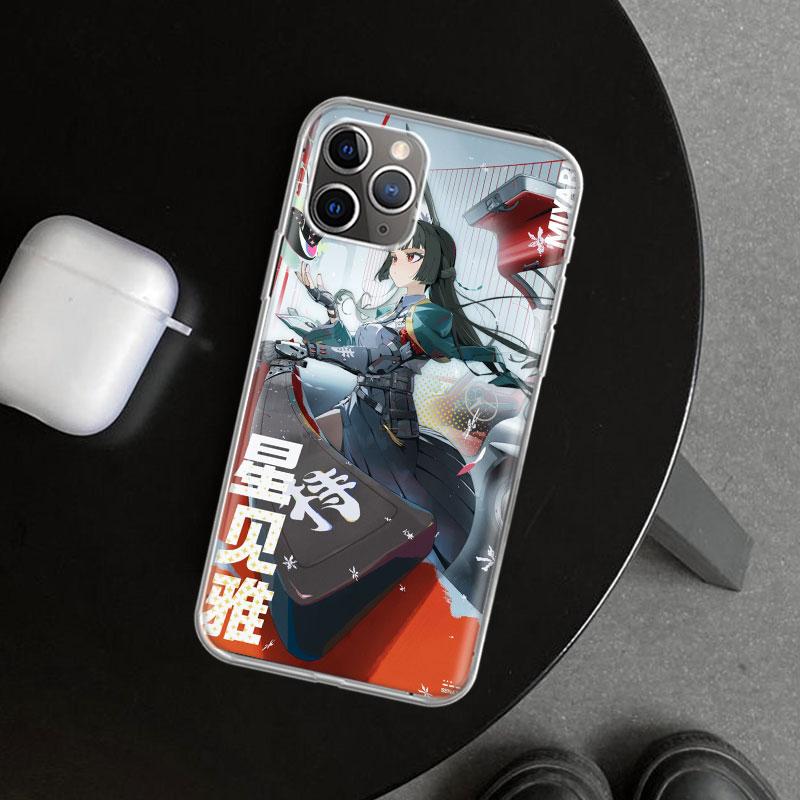 Zenless Zone Zero Hoshimi Miyabi Kryt na telefon pro iPhone 11 12 13 Mini 14 15 Plus 16 Pro Max 17 Air 7 8 + SE Umělecký na míru