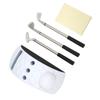 Desktop Small Golf Putter Pen Holding Stand Decoration Golf Pen Set with 3Pcs Pens