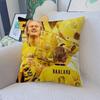 E-Erling B-Braut FootballStar H-Haaland Poduszka Poduszka Anime Pokrowiec na Poduszkę do Kanapy Łóżka Zagłówek Pokrowiec na Poduszkę 45x45 cm Moda