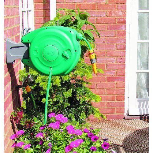 Hozelock 06424850 dévidoir mini auto reel mural 10 m