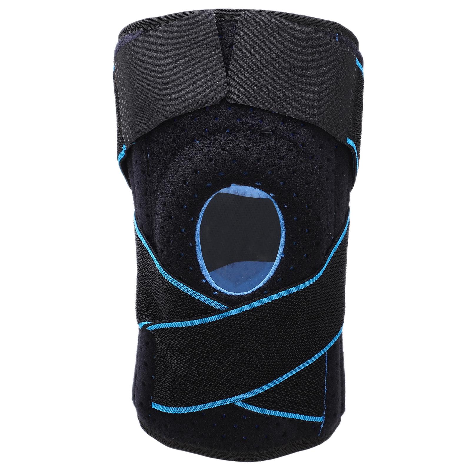 

Knee Brace Adjustable Breathable Support Knee Compression Sleeve for Outdoor Sports синій