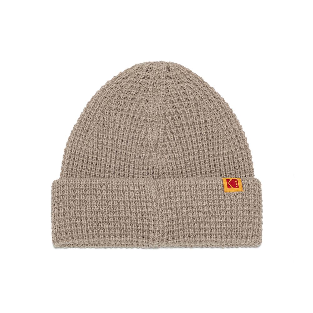 KODAK Kodak Color Waffle Beanie Ivory