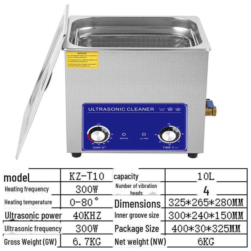 Ultrasonic Cleaner: Glasses, Jewelry, Circuit Boards & Household Items