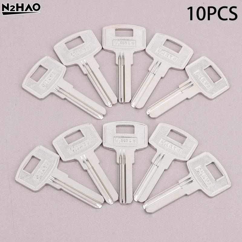 10 PCS/LOT Commonly Used Key Blank FAV1D Baili Double Slot Key Blank Key Material/Key Blank