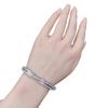 SWAROVSKI Bangle Rhinestone bracelet  Silver Women Used