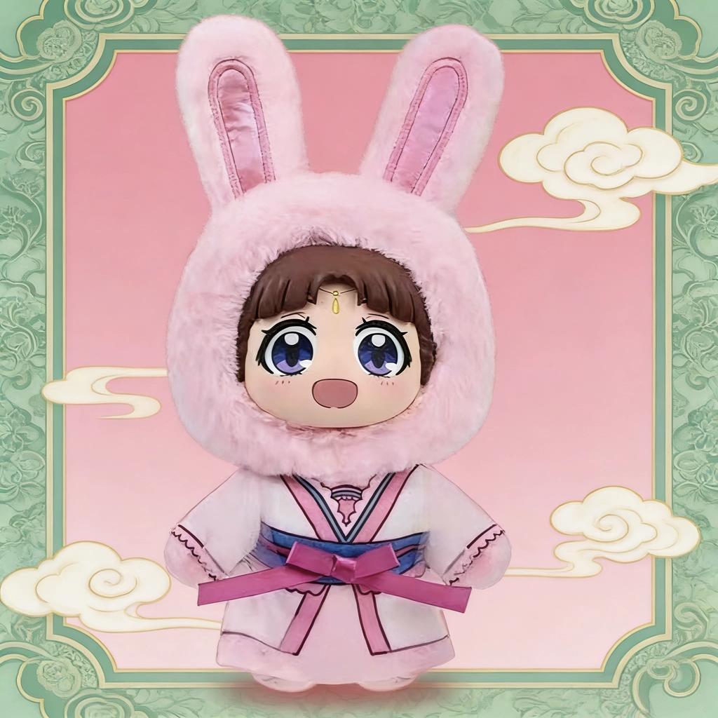 Eaki Genuine The Apothecary Diaries Cute Pet Pavilion Series Blind Box Anime Figure Mao Mao Risshu Kawaii Cute Doll Toys Gift