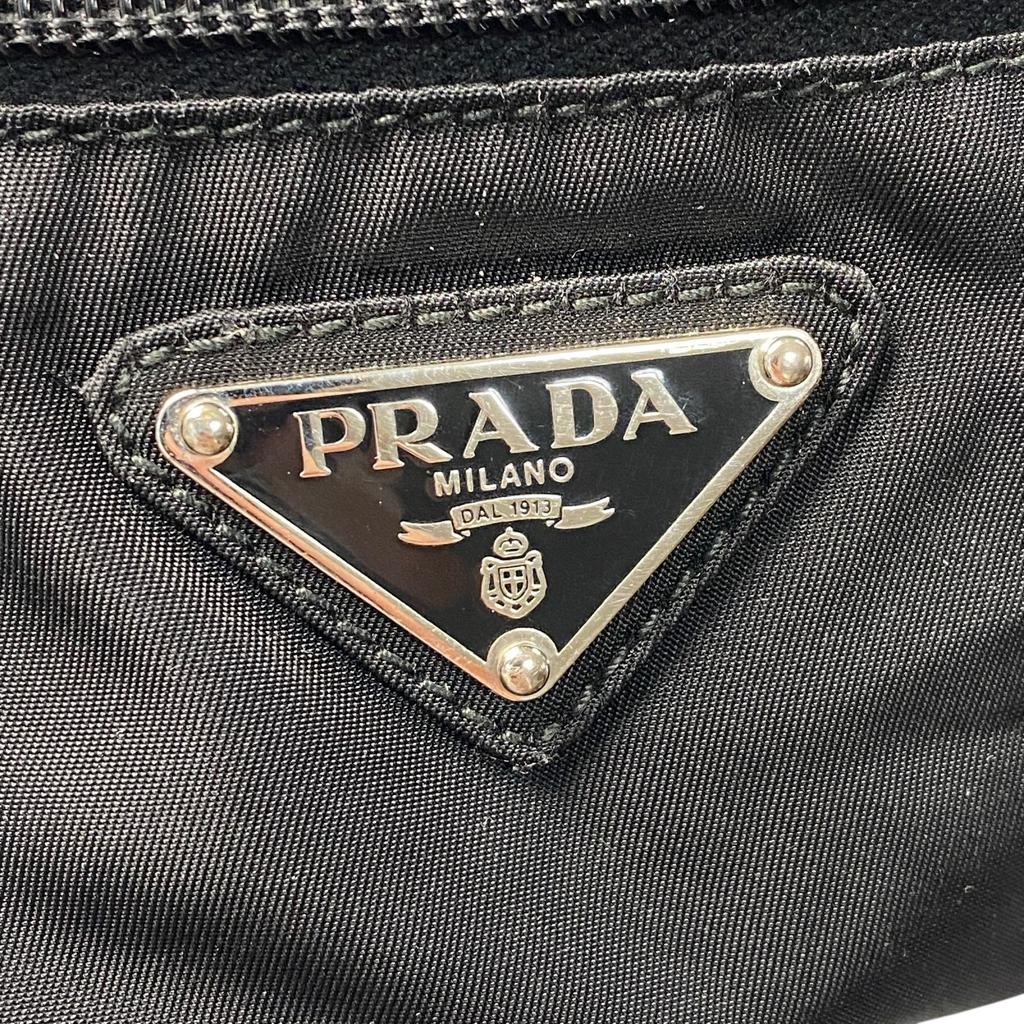 Used PRADAbody bag black Nylon Women