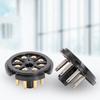 8Pin Bakelite Tube Socket Universals Compatibility Stable Mounting for Electronic Devices