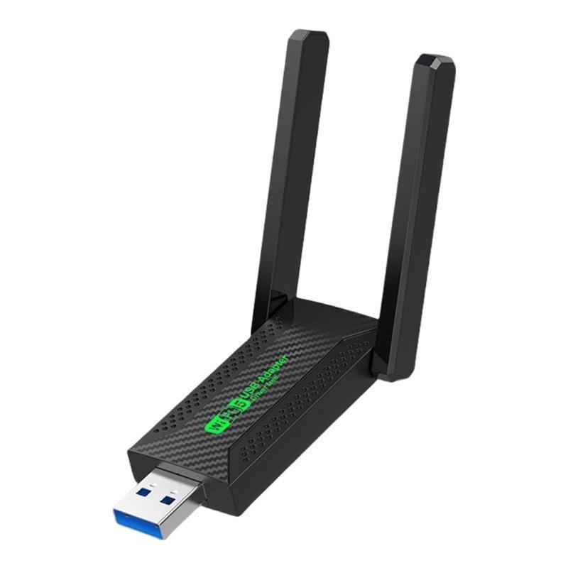 Fast Speed USB  WiFi Adapter, 1200Mbps 5G/2.4G Networking Adapter for Desktop Laptop PC