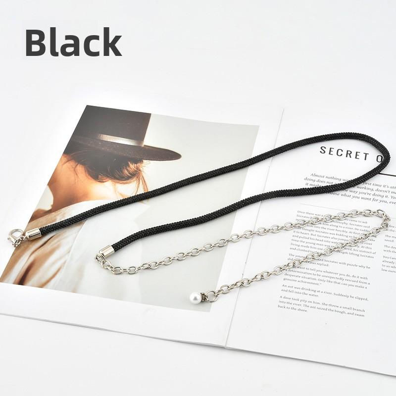 Waist chain - women's metal chain belt for dress, skirt, and sweater decoration