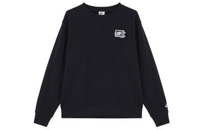 Moletom Club Terry com Gola Redonda Masculino Preto/Branco FZ0765-010