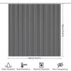 Black And White Striped Waterproof Shower Curtains With A Water Repellent Coating For Bathroom Decor
