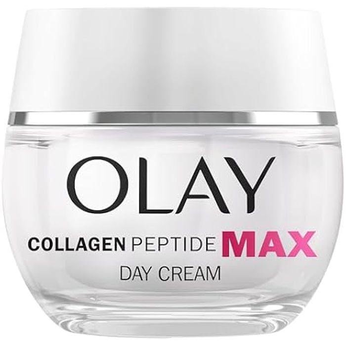 Crème de jour - OLAY - REGENERIST COLLAGEN PEPTIDE24 MAX - 50 ml - Tous types de peau - Texture crème