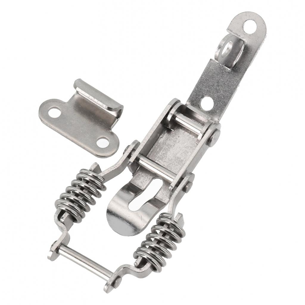 Heavy Duty Double Springs Toolbox Toggle Latch Lock In Stainless Steel