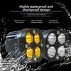 Waterproof Driving Moto Spotlights 12V 24V Car Fog Lamp Motorcycle Work Light  Motorcycles