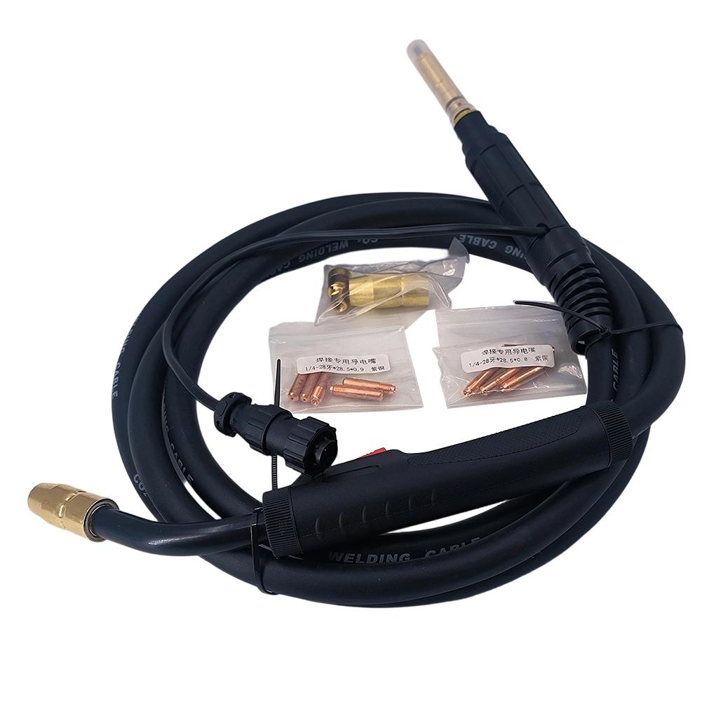 1Set 10ft Cable MIG Welding Torch For Miller M-100 248282/M-10 195605/M-150 249039/M-15 169589 For Welding Carbon Steel/stainles