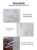 Kit Maschera Facciale Fai-da-te Gatto: Maschera Bianca, Tessuto in Ecopelliccia, Pennello e Rete