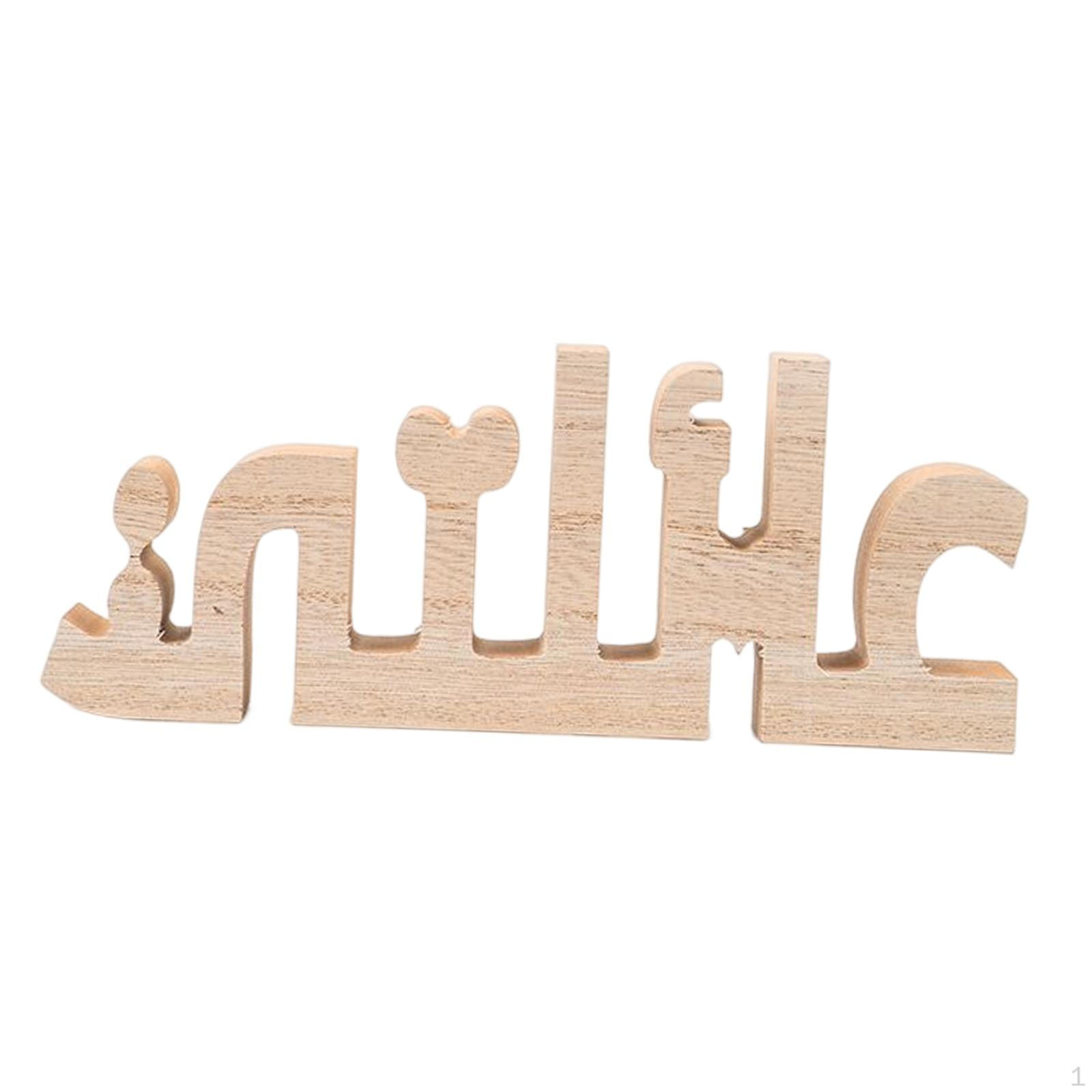 

Romantic Wooden Love Decor Set for Home and Events StyleA