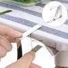 2/4/12Pcs Tablecloth Clips-Picnic Table Cloth Clips-Stainless Steel Table Cloth Cover Clamps-Table Clips for Weddings Party