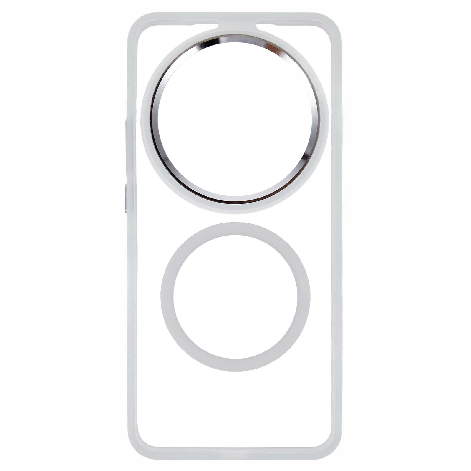 

FULEXIN For Xiaomi 15 Ultra Magnetic Case Anti Drop TPU+PC Phone Back Cover with Metal Buttons Black