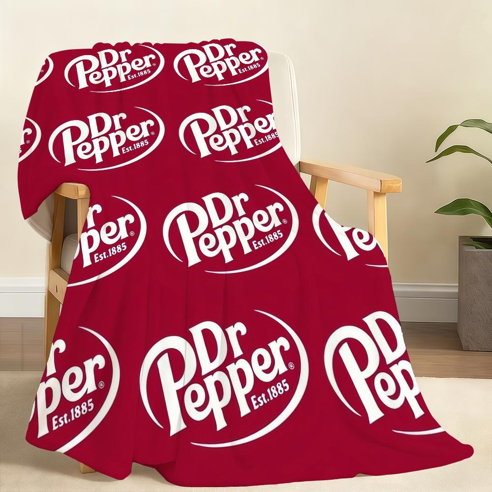 U-unique Dr-r P-pepper Blanket Throw Super Cosy Plush Living Room Sofa Couch Childish Birthday Gifts