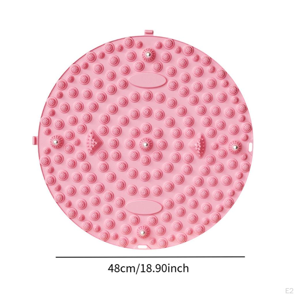 Foot Massager Mat Acupressure Anti Slip Compact Lightweight Massage Pad Reflexology for Gym
