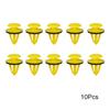 50/10Pcs Auto Fastener Clip Door Trim Panels Fastener Clips Plastic Fixed Clip for Lada Kalina Golf Land Rover Chevrolet Jaguar