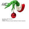 Atmosfera Festiva Natalizia Decorazioni Elfo Mano Albero con Palline Rosse Appese Scultura in Resina Verde Decorazione Natalizia Supporto Divertente per