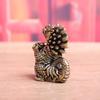 1Pc Antique Dragon Statue Ornament Moveable Body Joints Exhibition Hall Decor Zodiac Animal Brass Crafts Collection