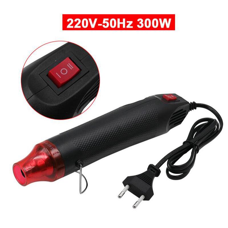 Hot Air Gun 220V Soldering Temperature Blower Gun DIY Crafts Electric Power Hot Dryer Mini Heat Gun For Shrink Tubing Car Wrap