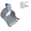 Pet Poop Scooper Dog Waste Cleaner Compatible with Long Handle Portable Poop Shovel for Park Walking Dog Daily Outing Traveling