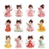 Peach Blossom Goddess Cultural Acrylic Souvenir Magnet