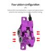 IIIPRO C5X4 Ultralight 4 Piston Bicycle Hydraulic Brake 850/1550mm MTB Brake Cooling Oil Pressure AM DH Road Bike Disc Brake
