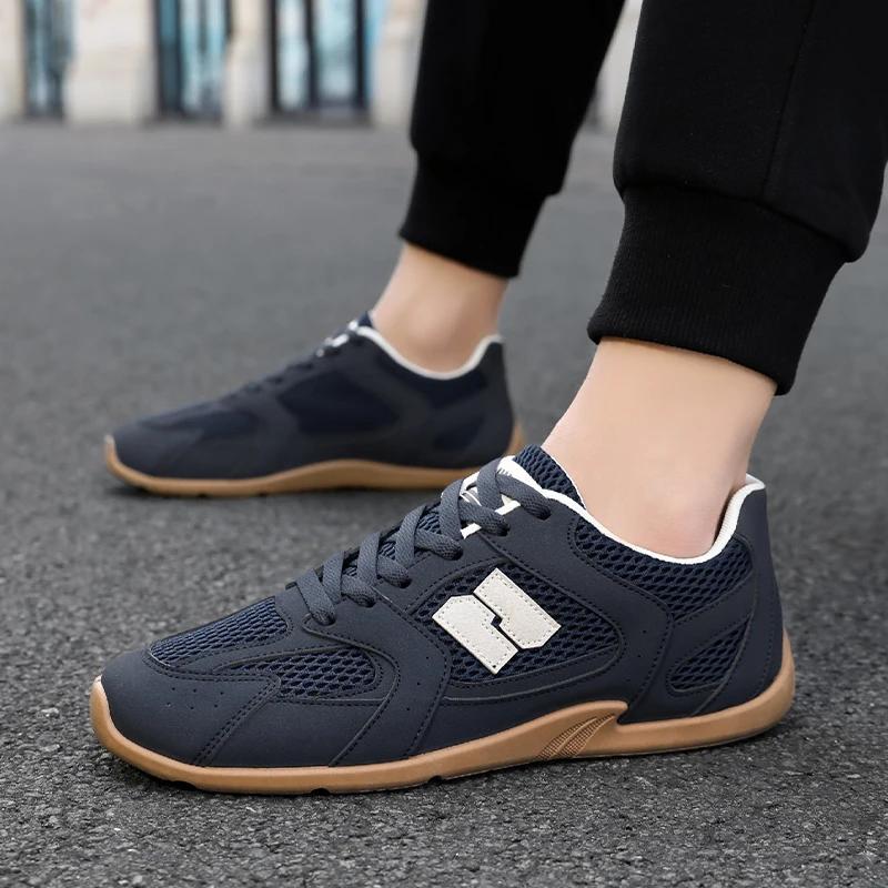 Fashion Outdoor Men's Casual Shoes Breathable Man Loafers Comfortable Non-slip Driving Shoes Athletic Jogging Tennis Sport Shoes